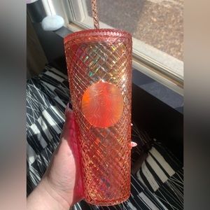 Starbucks Pink Jeweled Venti Tumbler
